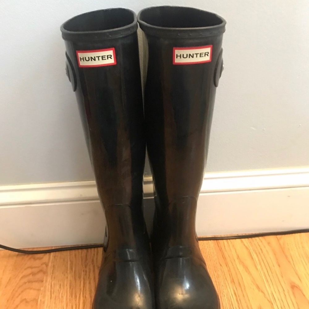 Black Hunter Boots